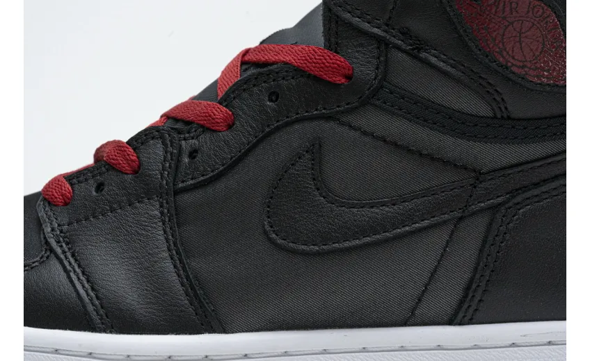 Reps StockX Shoes Air Jordan 1 Retro High OG “Black Satin Gym Red” 555088-060??