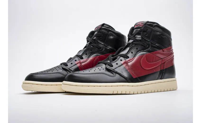 Reps StockX Shoes Air Jordan 1 Retro High OG Defiant Couture Red Black BQ6682-006??