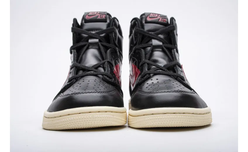 Reps StockX Shoes Air Jordan 1 Retro High OG Defiant Couture Red Black BQ6682-006??
