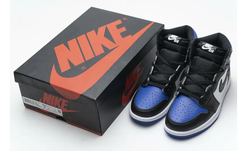 Reps StockX Shoes Air Jordan 1 Retro High OG Game Royal Blue Black 555088-041??