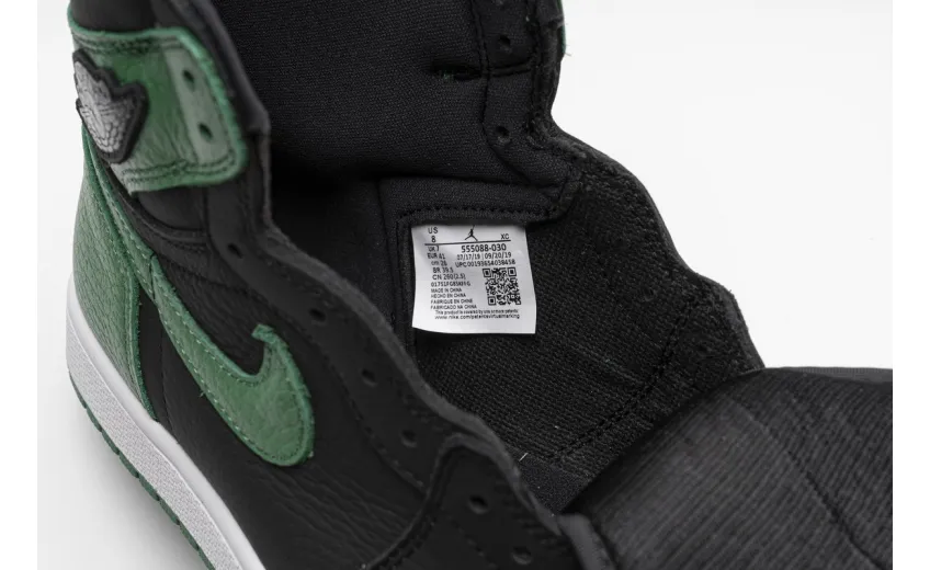 Reps StockX Shoes Air Jordan 1 Retro High OG “Pine Green” 555088-030??