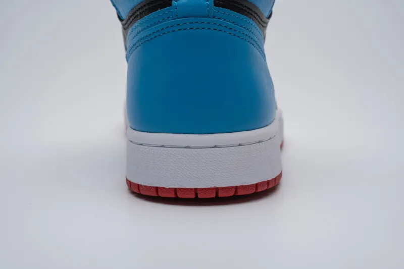 Reps StockX Shoes Air Jordan 1 Retro High NC to Chi Leather (W) Blue Red CD0461-046??