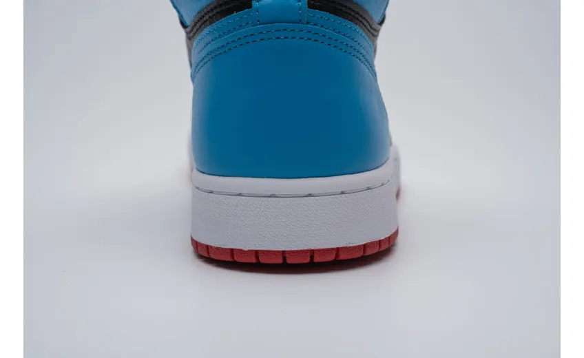 Reps StockX Shoes Air Jordan 1 Retro High NC to Chi Leather (W) Blue Red CD0461-046??