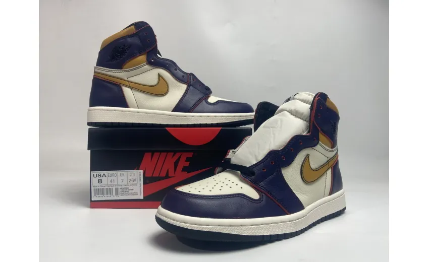 Reps StockX Shoes Air Jordan 1 Retro High OG LA to Chicago CD6578-507??