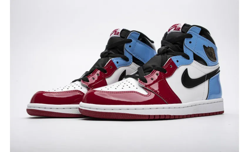 Reps StockX Shoes Air Jordan 1 OG Hi Retro“Fearless” Blue Red CK5666-100??