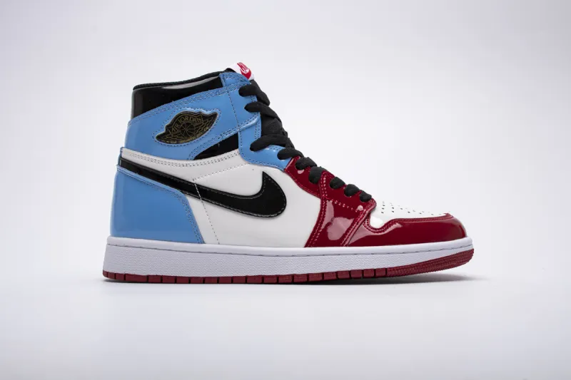 Reps StockX Shoes Air Jordan 1 OG Hi Retro“Fearless” Blue Red CK5666-100??