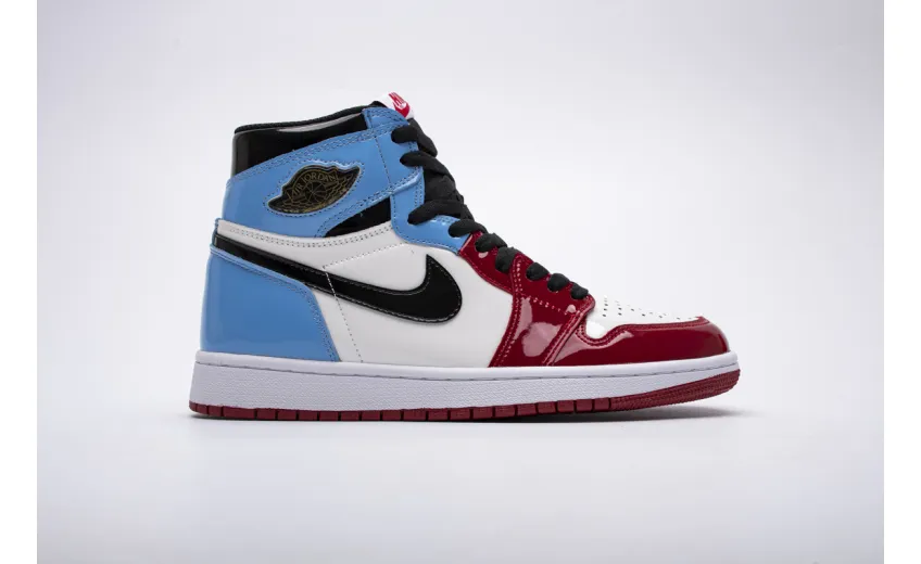 Reps StockX Shoes Air Jordan 1 OG Hi Retro“Fearless” Blue Red CK5666-100??