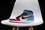 Reps StockX Shoes Air Jordan 1 OG Hi Retro“Fearless” Blue Red CK5666-100??