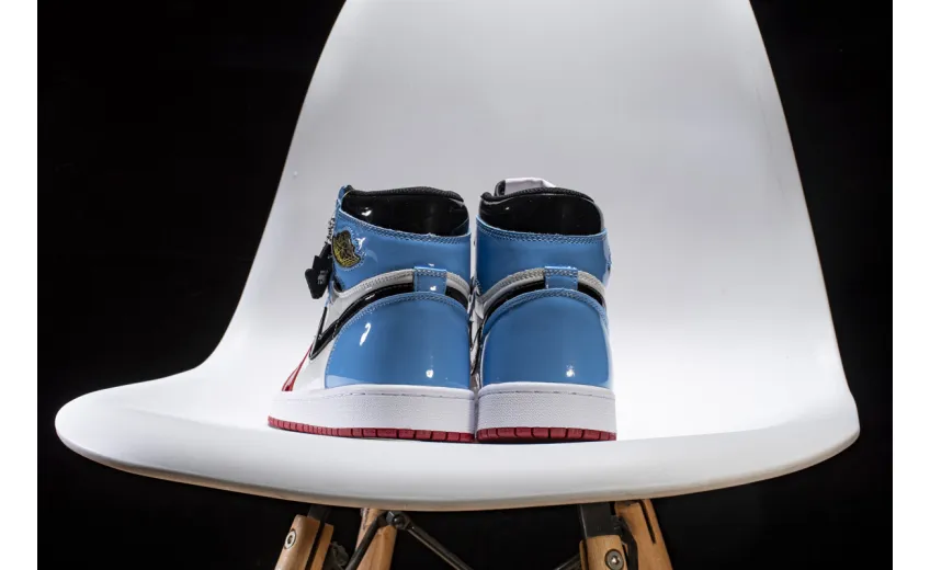 Reps StockX Shoes Air Jordan 1 OG Hi Retro“Fearless” Blue Red CK5666-100??