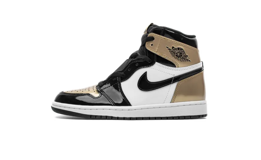 Reps StockX Shoes Air Jordan 1 Retro High OG “Gold Toe” 861428-007??