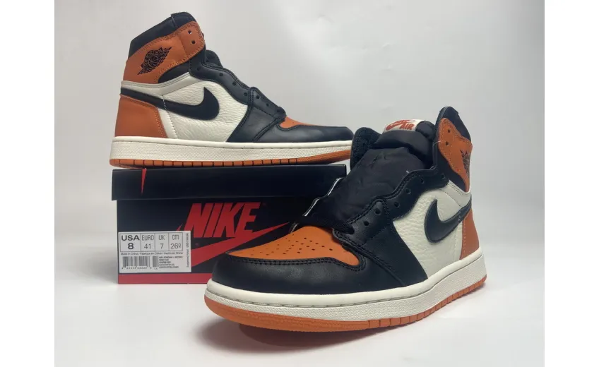 Reps StockX Shoes Air Jordan 1 Retro High OG “Shattered Backboard” 555088-005??