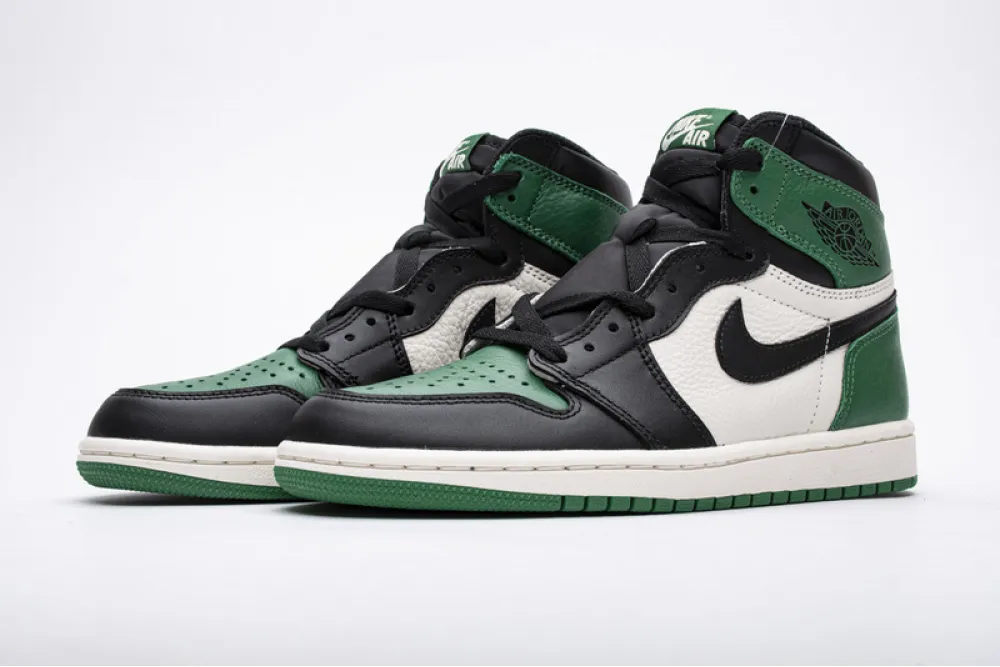 Reps StockX Shoes Air Jordan 1 High OG “Pine Green” 555088-302??