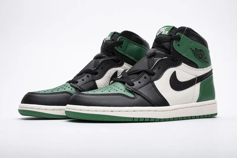 Reps StockX Shoes Air Jordan 1 High OG “Pine Green” 555088-302??