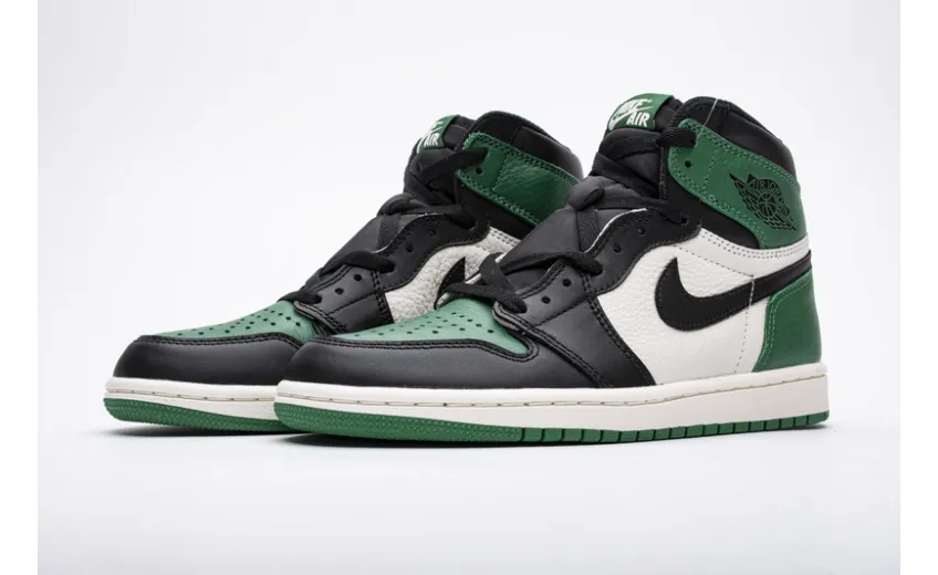 Reps StockX Shoes Air Jordan 1 High OG “Pine Green” 555088-302??