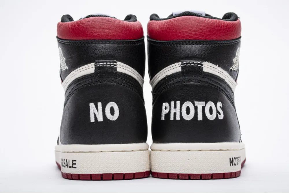 Reps StockX Shoes Air Jordan 1 NRG OG High “NOT FOR RESALE”Varsity Red 861428-106??