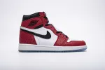 Reps StockX Shoes Air Jordan 1 High OG “Origin Story” Red 555088-602??