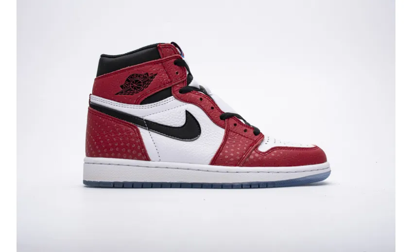Reps StockX Shoes Air Jordan 1 High OG “Origin Story” Red 555088-602??