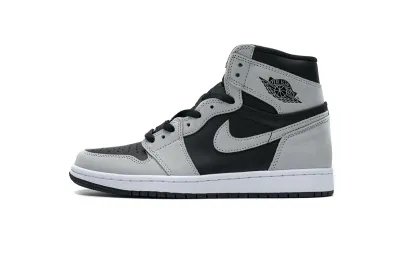  Air Jordan 1 High Shadow 2.0 Black Light Smoke Grey 555088-035 02