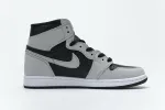 Reps StockX Shoes Air Jordan 1 Shadow 2.0 Black Light Smoke Grey 555088-035??