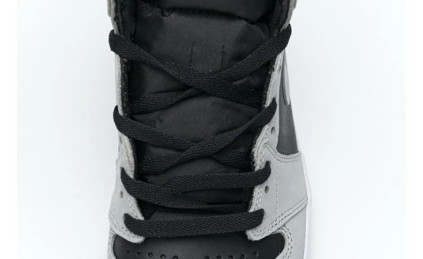 Reps StockX Shoes Air Jordan 1 Shadow 2.0 Black Light Smoke Grey 555088-035??