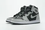 Reps StockX Shoes Air Jordan 1 Shadow 2.0 Black Light Smoke Grey 555088-035??