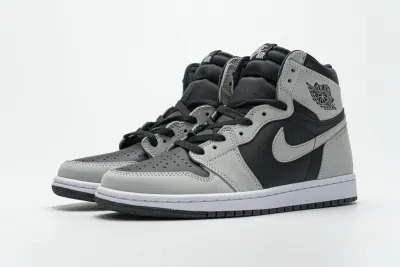  Air Jordan 1 Shadow 2.0 Black Light Smoke Grey 555088-035 02
