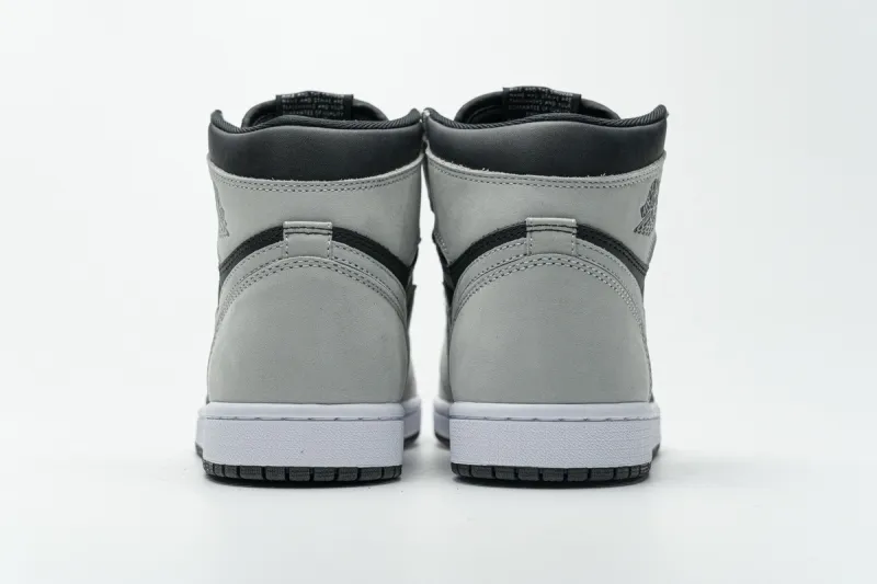 Reps StockX Shoes Air Jordan 1 Shadow 2.0 Black Light Smoke Grey 555088-035??