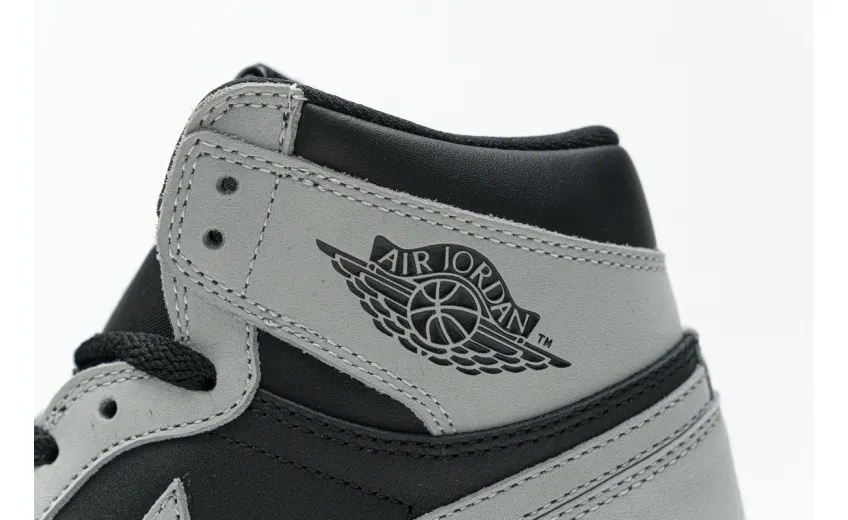 Reps StockX Shoes Air Jordan 1 Shadow 2.0 Black Light Smoke Grey 555088-035??