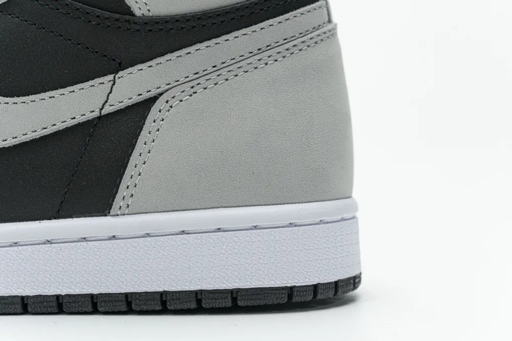 Reps StockX Shoes Air Jordan 1 Shadow 2.0 Black Light Smoke Grey 555088-035??