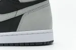 Reps StockX Shoes Air Jordan 1 Shadow 2.0 Black Light Smoke Grey 555088-035??