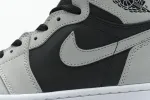 Reps StockX Shoes Air Jordan 1 Shadow 2.0 Black Light Smoke Grey 555088-035??