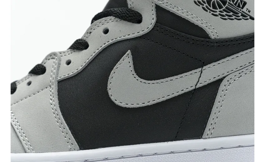 Reps StockX Shoes Air Jordan 1 Shadow 2.0 Black Light Smoke Grey 555088-035??