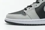 Reps StockX Shoes Air Jordan 1 Shadow 2.0 Black Light Smoke Grey 555088-035??