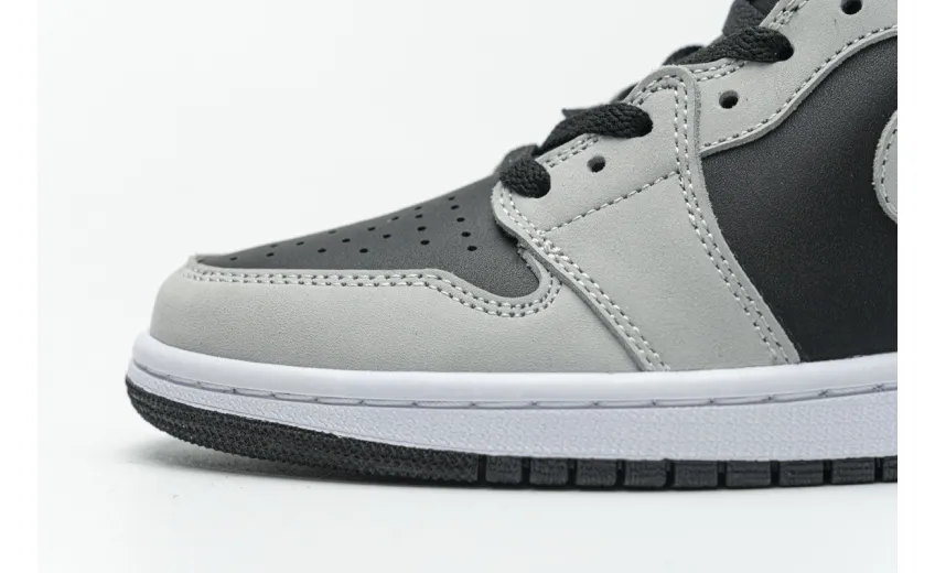 Reps StockX Shoes Air Jordan 1 Shadow 2.0 Black Light Smoke Grey 555088-035??