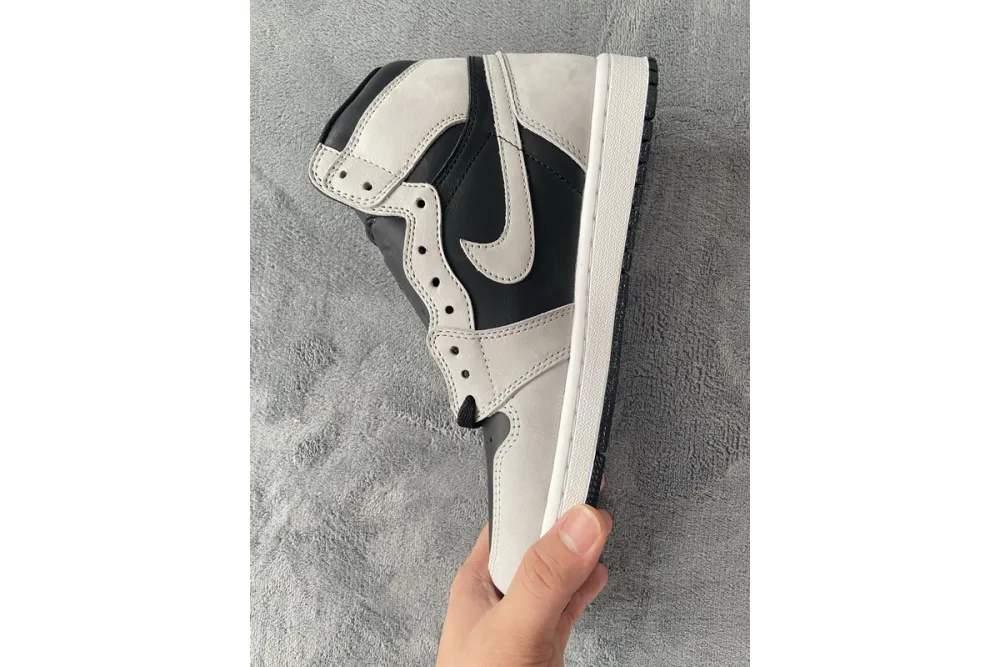 Reps StockX Shoes Air Jordan 1 Shadow 2.0 Black Light Smoke Grey 555088-035??