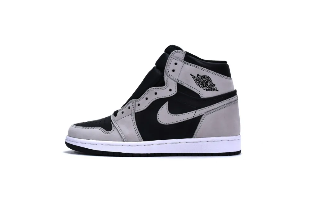  Air Jordan 1 Shadow 2.0 Black Light Smoke Grey 555088-035