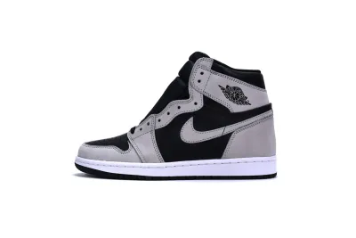 Air Jordan 1 Shadow 2.0 Black Light Smoke Grey 555088-035 02