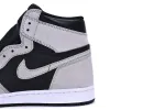 Reps StockX Shoes Air Jordan 1 Shadow 2.0 Black Light Smoke Grey 555088-035??
