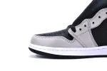 Reps StockX Shoes Air Jordan 1 Shadow 2.0 Black Light Smoke Grey 555088-035??