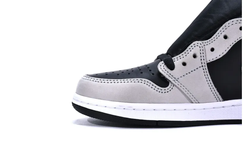 Reps StockX Shoes Air Jordan 1 Shadow 2.0 Black Light Smoke Grey 555088-035??