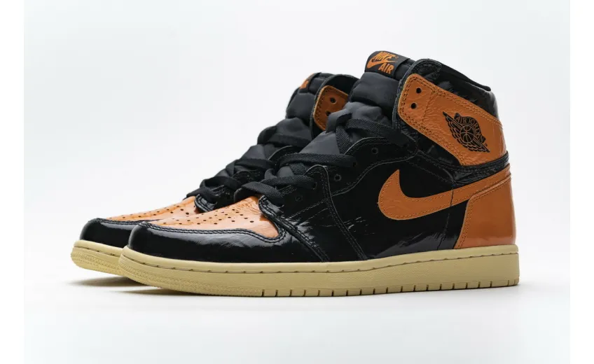 Reps StockX Shoes Air Jordan 1 Retro High OG “Shattered Backboard 3.0” Orange 555088-028??