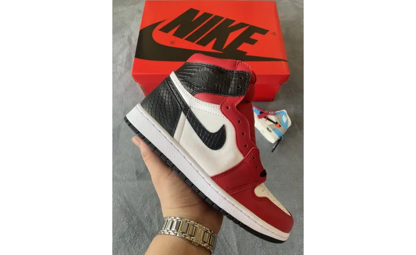 Reps StockX Shoes Air Jordan 1 High Satin Snakeskin CD0461-601??