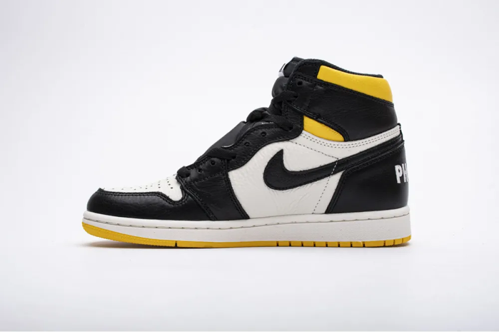 Reps StockX Shoes Air Jordan 1 NRG OG High “NOT FOR RESALE”Varsity Maize 861428-107??