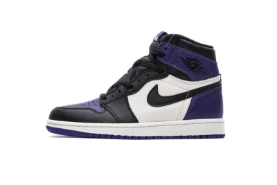  Air Jordan 1 OG High Retro Court Purple 555088-501 01