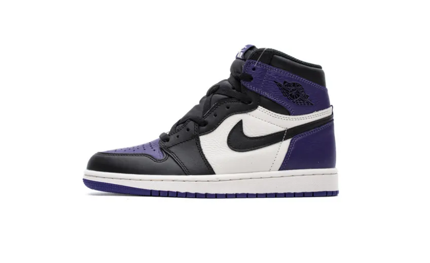 Reps StockX Shoes Air Jordan 1 OG Hi Retro“Court Purple” 555088-501??