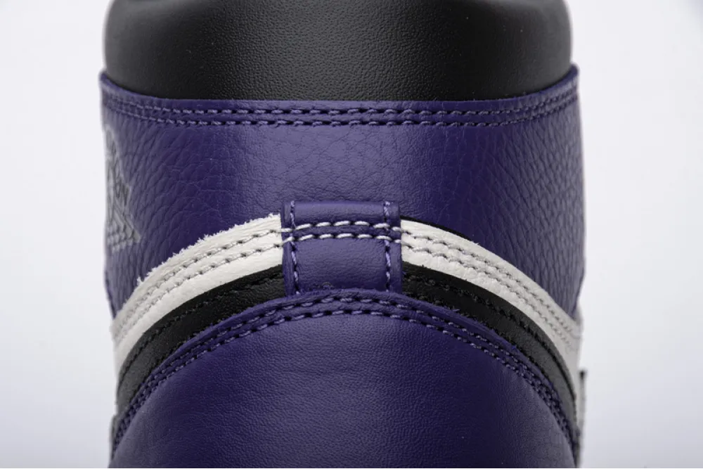 Reps StockX Shoes Air Jordan 1 OG Hi Retro“Court Purple” 555088-501??