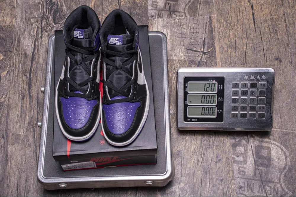 Reps StockX Shoes Air Jordan 1 OG Hi Retro“Court Purple” 555088-501??