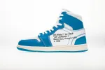 fake jordan 1 off white university blue