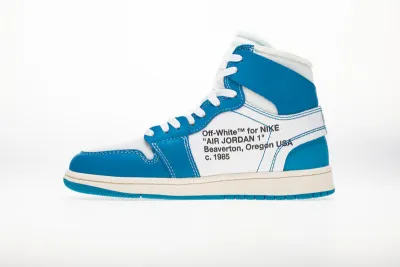 Jordan 1 Retro High Off-White University Blue AQ0818-148 01