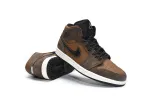 Reps StockX Shoes Air Jordan 1 Mid SE Dark Chocolate DC7294-200??